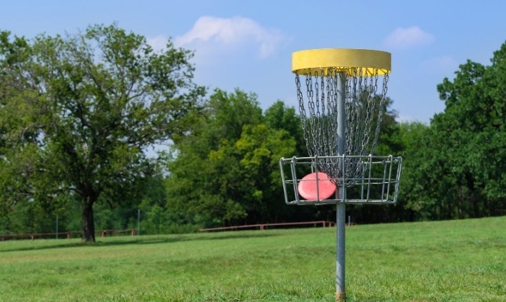 disk golf v naravi